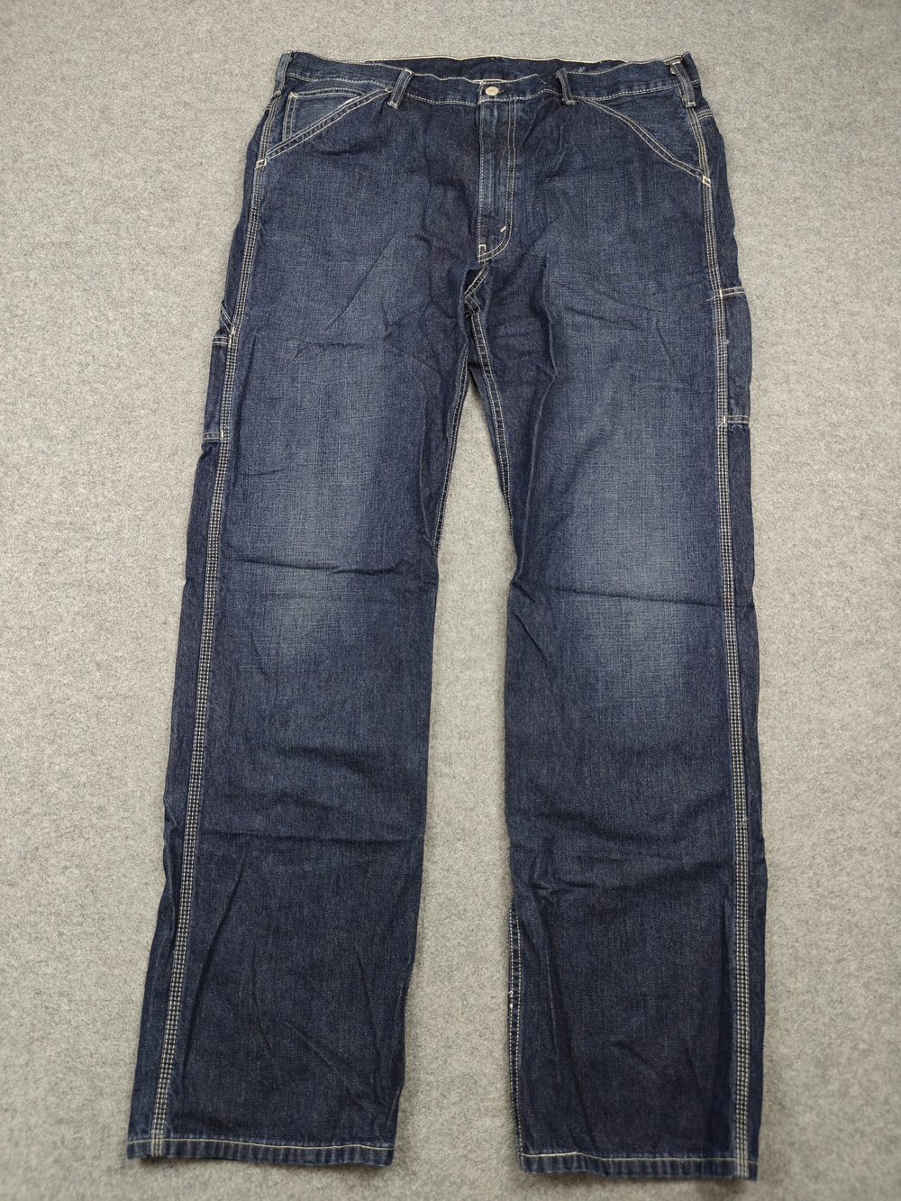 Levi's Jeans Mens 40x38 Blue Medium Wash Straight Relaxed Denim Comfort Pockets